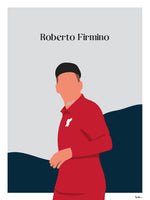 Poster: Roberto Firmino, by Tim Hansson
