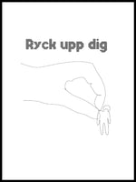 Poster: Yank up when you have a tough day, by Discontinued products