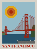 Poster: San Francisco, by Martin Bergman