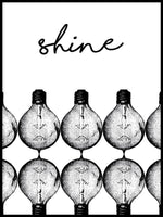 Poster: Shine, by Anna Mendivil / Gypsysoul