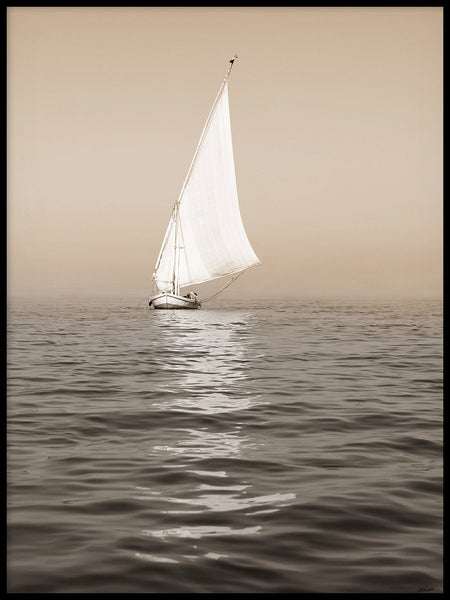 Poster: Ship on the Nile, by Caro-lines