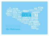 Poster: Sicilien - Benvenuti in Sicilia, by Discontinued products