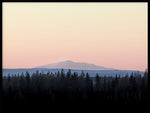 Poster: Mountain in dusk, by EMELIEmaria