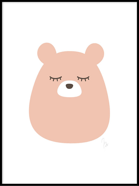 Poster: Sleeping Bear, by Katri Hansson