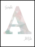 Poster: Smile a little, by ANNABOYE