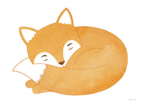 Poster: Sleeping fox, by Tovelisa