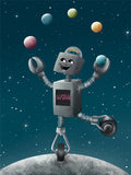 Poster: Space Fun, by Ekkoform illustrations