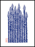 Poster: Asparagus, by Ida Maria