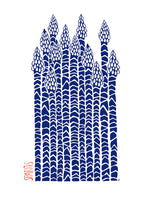 Poster: Asparagus, by Ida Maria