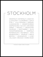 Poster: Stockholm, by Lucky Me Studios