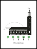 Poster: Stockholm, by Forma Nova