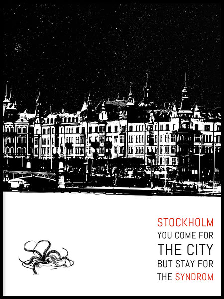 Poster: Stockholm, by Grafiska huset