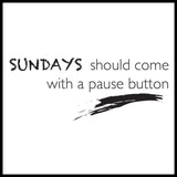 Poster: Sundays, by Discontinued products