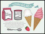 Poster: Super Simple ice cream, by Tovelisa