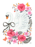 Poster: Swan, by Linda Forsberg
