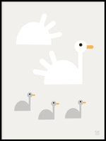 Poster: Swan, by Discontinued products