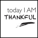 Poster: Thankful, by Discontinued products