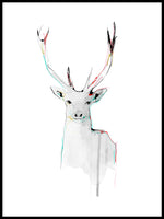 Poster: The Deer, by Lotta Larsdotter