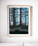 Poster: The forest, by Discontinued products