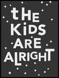 Poster: The kids are alright, by Paperago