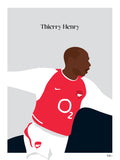 Poster: Thierry Henry, by Tim Hansson