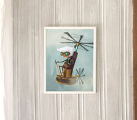 Poster: Thopter Granny, by Discontinued products