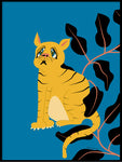 Poster: Tiger, by Illustranka