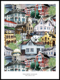 Poster: Trehusbyen Levanger, by Discontinued products