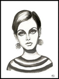 Poster: Twiggy, by Lindblom of Sweden