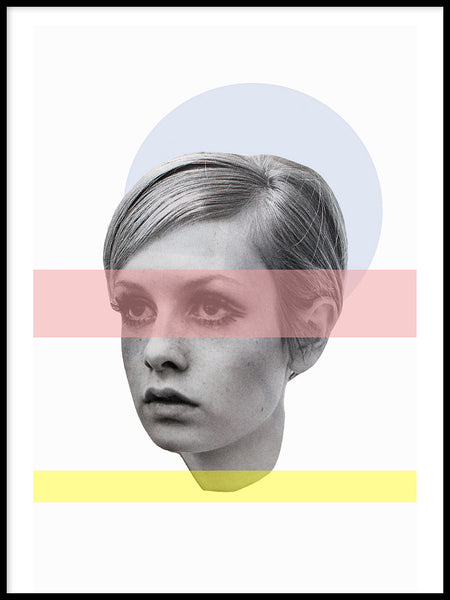 Poster: Twiggy, by Marievictoria Design