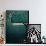 Poster: Under the sea, by Majali Design & Illustration