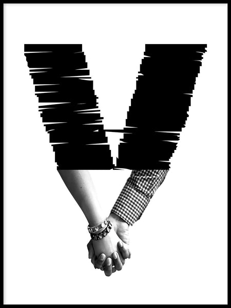 Poster: V, by Anna Mendivil / Gypsysoul