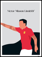 Poster: Victor Nilsson Lindelöf, by Tim Hansson