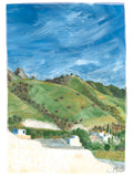 Poster: View east from El Capistrano Village, by Discontinued products
