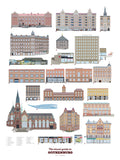 Poster: Visual guide to Gothenburg part II, by Discontinued products