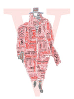 Poster: Vogue Cover Red Coat, by Jiashen Han