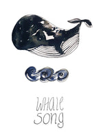 Poster: Whale Song, by Discontinued products