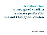 Poster: Words by Ferran Adria, by The Wall Cookbook