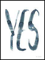 Poster: Yes, by Miss Papperista