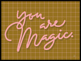 Poster: You are magic, by Fia Lotta Jansson Design